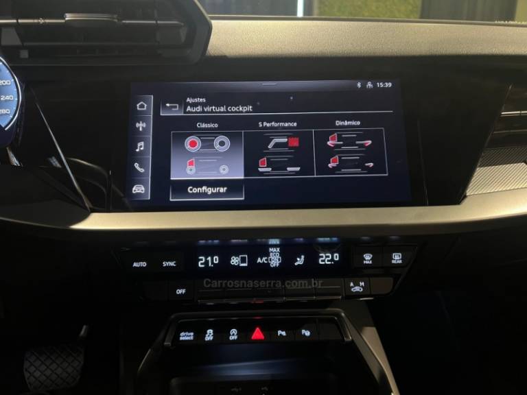 AUDI - A3 - 2022/2022 - Preta - R$ 219.900,00