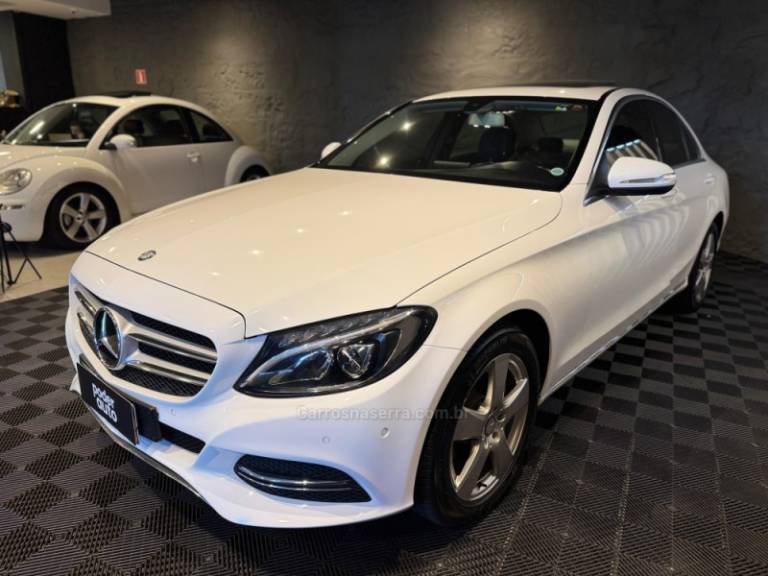 MERCEDES-BENZ - C 200 - 2015/2015 - Branca - R$ 122.900,00
